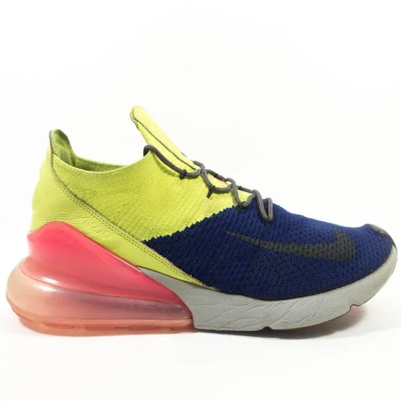Nike Air Max 270 Flyknit Sneakers - Men's Size 10 - Picture 4 of 9